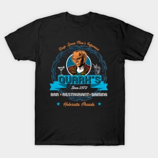 Q's Bar in Deep Space T-Shirt